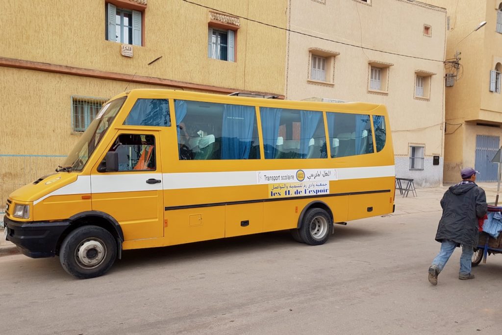 Don d'un deuxième bus de ramassage scolaire